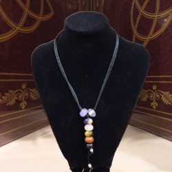 COLLANA 7 CHAKRA BURATTATO