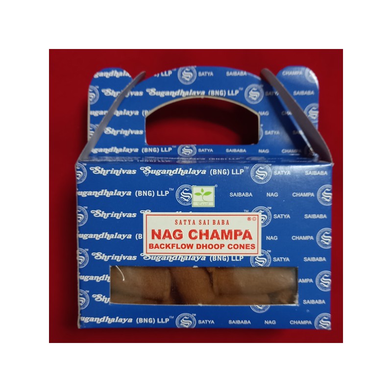 INCENSO NAGA CHAMPA BACKFLOW DHOOP - CONI