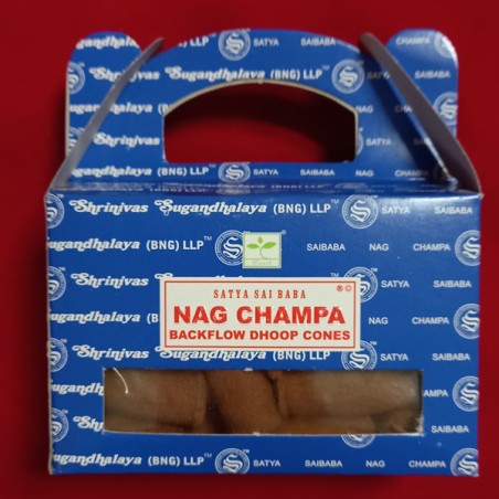 INCENSO NAGA CHAMPA BACKFLOW DHOOP - CONI