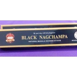 BLACK NAGCHAMPA STICK - PACK DA 12 PZ.
