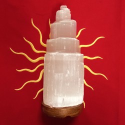 LAMPADA DI SELENITE H.  CM. 20