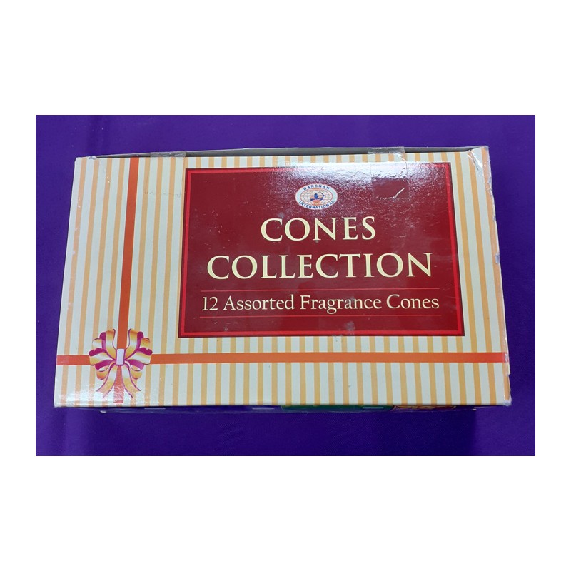 CONI COLLETION FRAGRANZE ASSORTITE  BOX DA 12 CONFEZIO CON 10 CONI