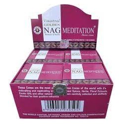 GOLDEN NAG MEDITATION CONI - BOX DA 12 CONFEZIONI