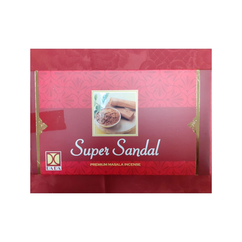 SUPER SANDALO PREMIUM MASALA  BOX DA 12 CONFEZIO CON 12 BASTONCINI