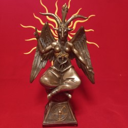 BAPHOMET  BRONZATO DEL VERONESE