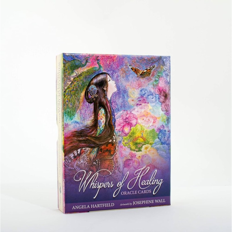 WHISPERS OF HEALING ORACLE CARDS DI ANGELA HARTFIELD